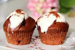 Jogurtové muffiny s čokoládou a ríbezľami