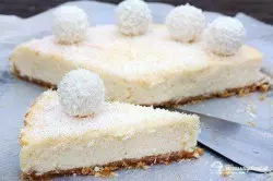 Kokosovo-limetkový cheesecake