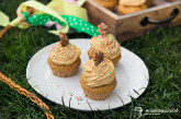 Mrkvové cupcakes s karamelovým krémom