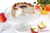 Makovo-jablkový cheesecake