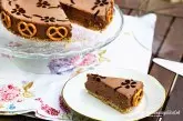 Nepečený sladko-slaný čokoládový cheesecake